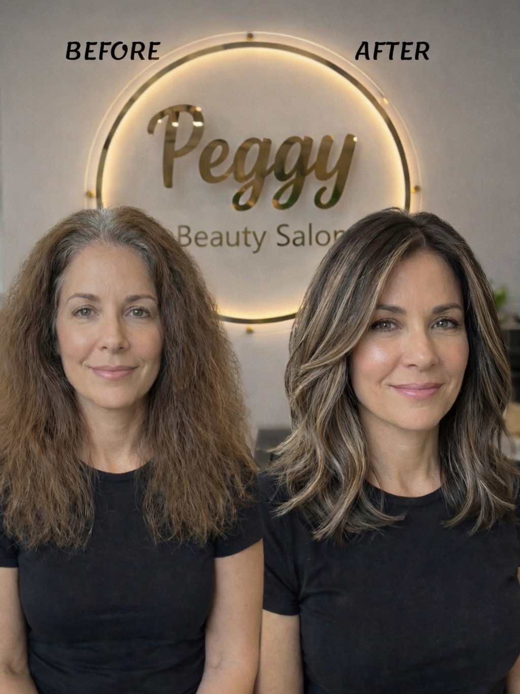 Client result at Peggy Beauty